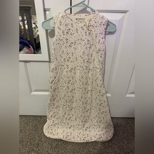 Gunamuna Mini Floral Cream Kids Pajama Sleep Sack